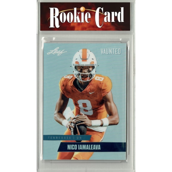 Certified Mint  Nico Iamaleava 2024 Leaf Vaunted Metal #VM-12 Silver 25 Made Rookie Card Tennessee