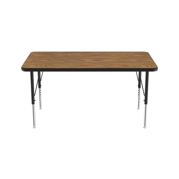 Correll 24x60" Econoline Melamine Activity Table in Oak