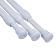 thumbnail image 2 of Tension Rods - 5 Pack Cupboard Bars Tensions Rod Curtain Rod Closet Rod 15.7" to 27.5"Extendable Width Adjustable Spring Tension Rods Fit in The Spaces to Stay Up, 2 of 6