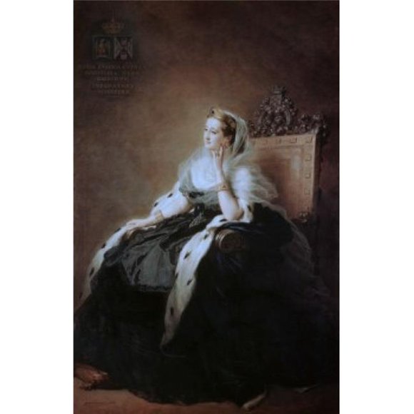 Posterazzi SAL2622133 Empress Eugenie Sd 1862 Franz Xaver Winterhalter 1805-1873 German Collection