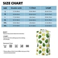 thumbnail image 6 of Xecao Avocado1 Print Men's Tank Top: Sleek Sleeveless Tee for Casual Sports and Beach Occasions-Medium, 6 of 7
