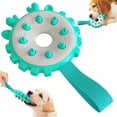 thumbnail image 1 of Juguetes masticables Blue-Dog, mordedor de caucho natural, frisbee para perros, juguetes interactivos de limpieza para perros medianos y grandes (1 unidad), 1 of 5