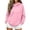 03# Pink, variant on Qwertyu Hoodies for Women 2026 Fleece Hooded Sweatshirts Oversized Pullover Long Sleeve Fall Fashion Tops with Pocket Dark Purple S