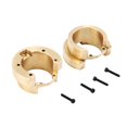 thumbnail image 1 of 2 Pieces Climbing Car Simulation Brass Scale Copper Heavy Weight Sturdy Durable Brass Counterweight For TRX4, 1 of 8