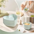 thumbnail image 5 of 10pcs Heart Shaped Dinner Plates Dinnerware Dishes Set 6.1 Inch Food Plate Saucers Tray Fruits Snack Bowls, 5 of 5