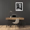thumbnail image 3 of Vintage Hollywood Archive 15x18 White Modern Wood Framed Museum Art Print Titled - Greta Garbo, 3 of 4