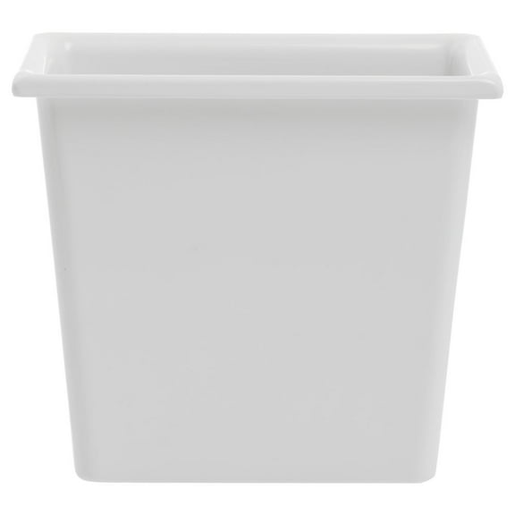 HUBERT® SmartFit 1/9 Size White Melamine Pan - 4 1/10"L x 6 7/10"W x 6"D