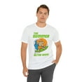 thumbnail image 6 of The Summer Time Retro Surfing Wave  Unisex Jersey Short Sleeve T-shirt, 6 of 12