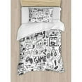 thumbnail image 3 of Ambesonne Video Games Duvet Cover Set, 3 of 3