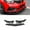 Carbon Fiber Look, variant on Car Front Bumper Lip Splitter Diffuser Spoiler Body Kit For Honda Fit 2021-2024 Bumper Guard Cover Protector Car Accessories