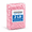 Pink, variant on White Crinkle Paper Filler 2lb Shredded for Gift Baskets and Boxes