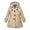 B02, variant on Kids Girls Trench Coat Baby Hoodie Long Sleeve Jacket Toddler Spring Fall Printed Outerwear for 2-13 years