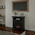thumbnail image 5 of Northwest 29-inch Electric Fireplace TV Stand with Faux Logs and LED Flames, 5 of 7