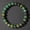Natural Green Black African Turquoise, variant on Blue Emperor Jasper (Hu Lan Emperor Stone) 8mm Natural Gemstone Stretch Bracelet for Women Men, Healing Crystal for Calmness, Throat Chakra, Communication, Emotional Clarity, Spiritual Gift