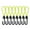 Yellow, variant on Yokua Bungee Cords with Hooks, Metal Shock Cord Hook Tent Elastic Rope Stretch Strap