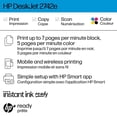 thumbnail image 4 of Imprimante Tout-en-un HP DeskJet 2742e avec bonus de 6 mois d’abonnement Instant Ink, 4 of 9