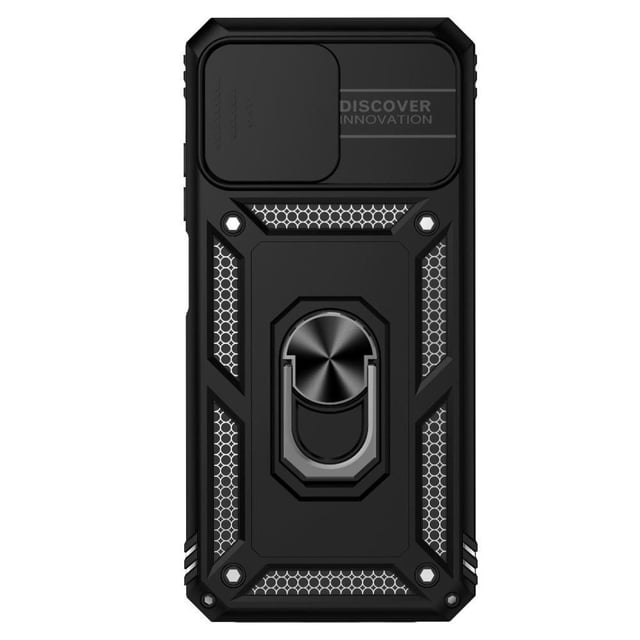 Estuche GANGXUN para Samsung Galaxy A02S, soporte giratorio 360°, estilo mecánico y magnético