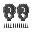 thumbnail image 2 of Steering Knuckle Portal Cover, Rustproof Easy Installation Inner Portal Drive Housing Brass Exquisite  for  RC Car, 2 of 8