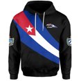 thumbnail image 3 of Sudadera con capucha con estampado de la bandera de Cuba para hombre, nueva sudadera de manga larga, tops tipo pulóver, sudaderas deportivas de moda para correr, sudaderas con capucha gráficas 3D de g, 3 of 5