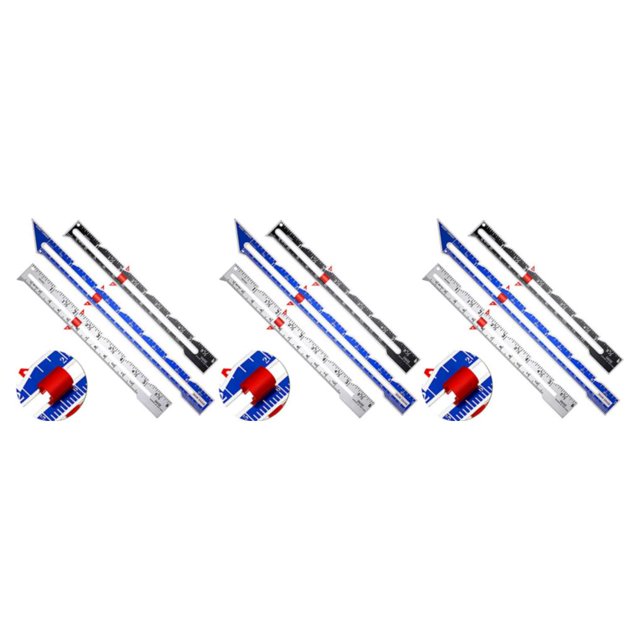 jesticaly 3pcs Sewing Measuring Tool Simplify Fabric Crafts With Accurate Measurements 3Set