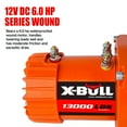 XBULL Electric Winch 13000 LBS 12V Synthetic Rope Upgraded Version