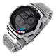 thumbnail image 5 of Reloj pulsera digital Casio AE-1000WD-1A con correa de acero inoxidable color plateado - fondo negro, 5 of 8