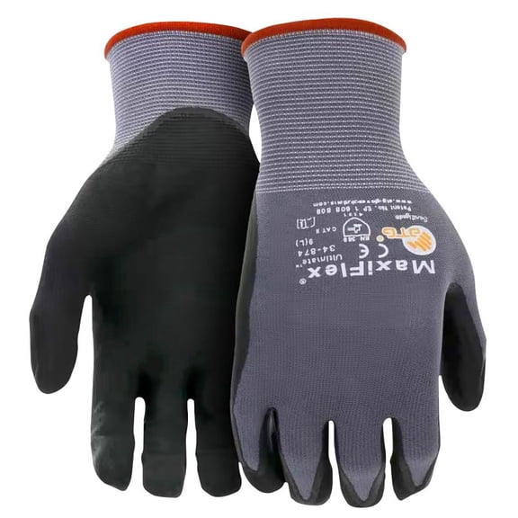 MaxiFlex Cut Men's XL Nitrile Coated Glove 34-8743T/XL
