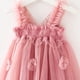 thumbnail image 3 of Vestidos de ala de mariposa sin mangas para niñas pequeñas, vestido de tul de hadas, vestidos de princesa para fiesta de baile para niños, 3 of 5