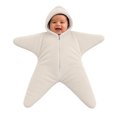 thumbnail image 2 of Takafot Baby Starfish Onesie Halloween Zipper Hooded Star Suit Newborn Outfit Newborn Picture Outfit for Halloween Christmas Festival and Baby Party Dressing‑Up, 2 of 9