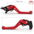 thumbnail image 2 of Maneta de embrague de freno ajustable corta para Honda CBR600RR 2003 2004 2005 2006 CNC-, 2 of 4