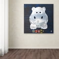 thumbnail image 3 of Trademark Fine Art 'Grunt The Hippo' Canvas Art by Design Turnpike, 3 of 3