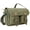 Green, variant on 13.5" 100% Cotton Washed Canvas Messenger Bag C51.GRN
