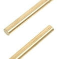 thumbnail image 5 of KAKOWELY thermal conduction stick 2pcs Brass Rods Precision Heat Transfer Experiment Tool Brass Thermal Conduction Stick For Physics Lab Solid Round Rods For Science Projects, 5 of 5