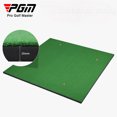 thumbnail image 2 of Golf Practice Grass Mat 1*1m thickness 2cm Outdoor Indoor Training Hitting Pad Backyard Golf Mat With Tee Aids Accessory 1X1M-thick 2cm, 2 of 5