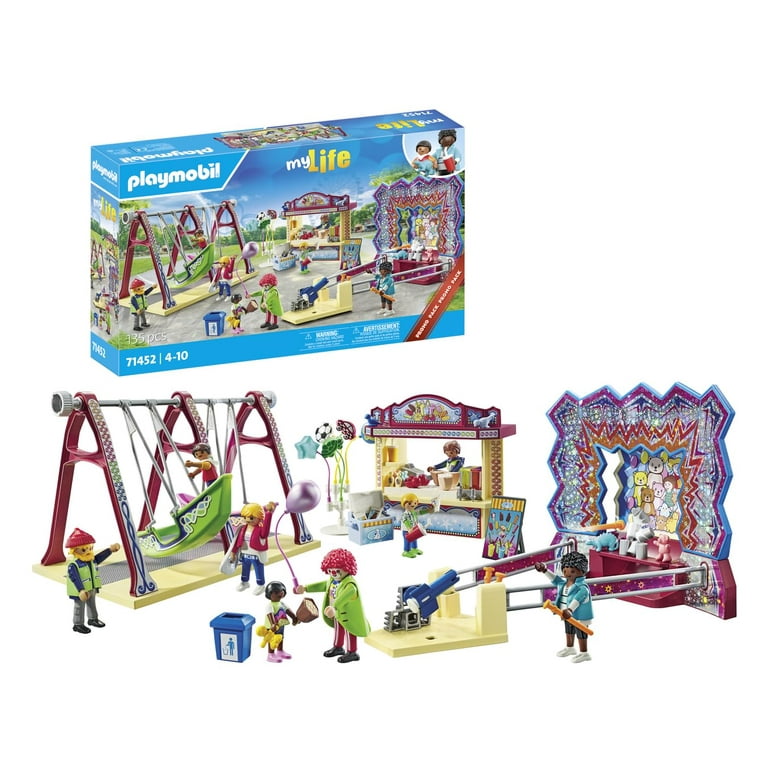 PLAYMOBIL #71452 Fun Fair Amusement Park NEW! - Walmart.com