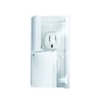 thumbnail image 2 of RV Designer S905 AC Weatherproof Dual Outlet With Snap Cover-Plate - White, 2 of 2