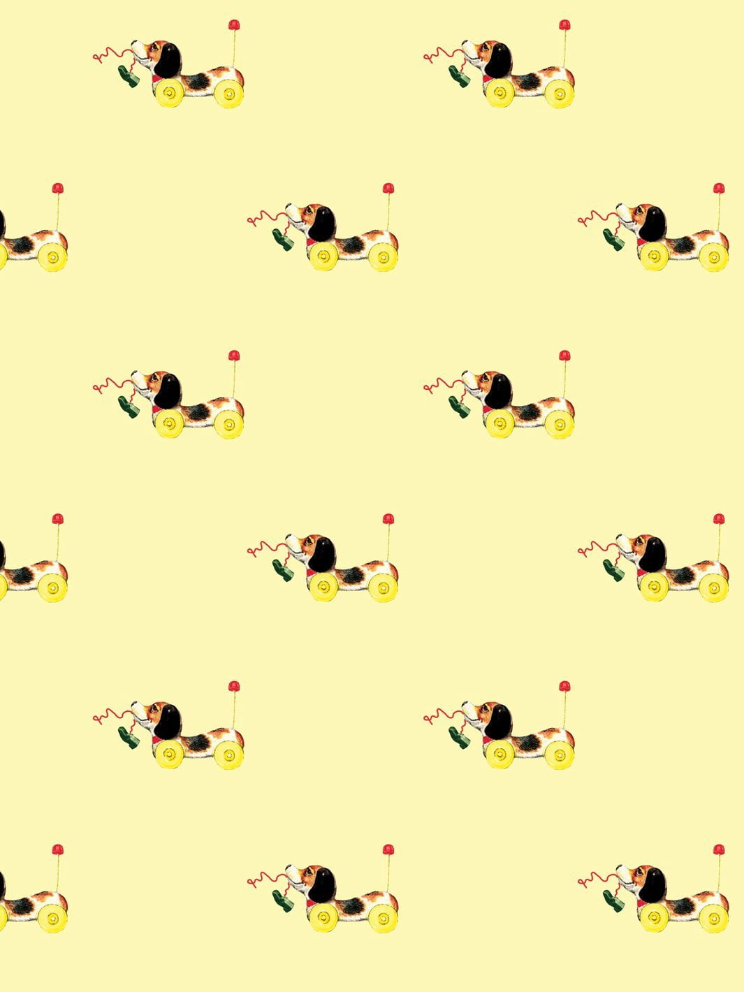 Little Snoopy Removable Vinyl Wallpaper by Fisher-Price - Yellow