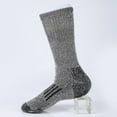 thumbnail image 2 of Vinsonshop Wool Socks Moisture Wicking Socks Men Wool Hiking Socks Thermal Wool Socks Warm Socks Wool Running Socks Winter Socks Gray One Size, 2 of 3