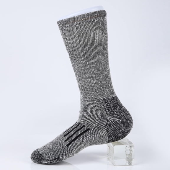 Gray Stockings Men's Socks Wicking Sweat Breathable Casual Sports Mid Tube Socks