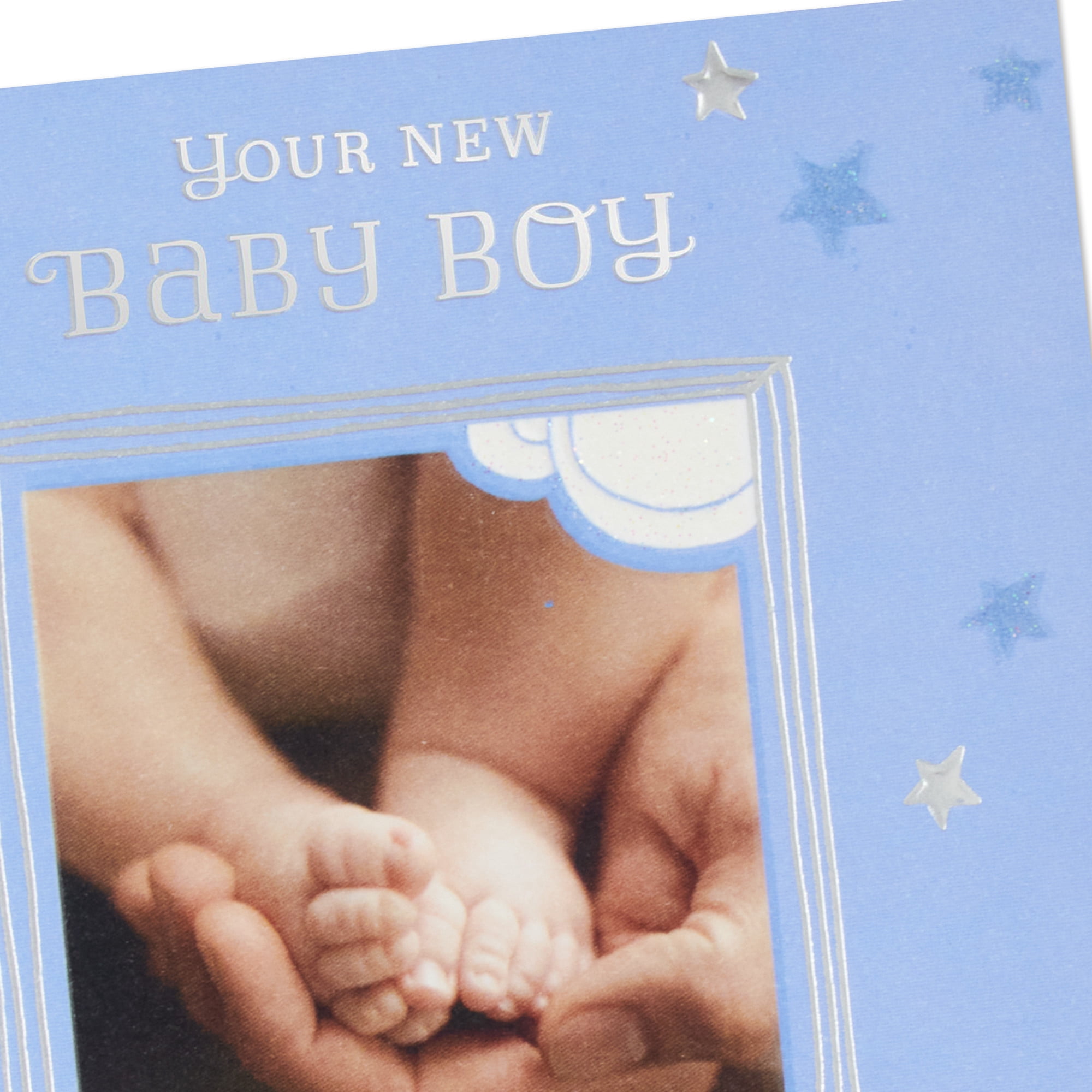 Hallmark New Baby Boy Card (Miracle of Life)