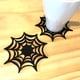 thumbnail image 3 of 8pcs posavasos de tela de araña de Halloween mantel individual mesa decorativa manteles individuales suministros de fiesta de Halloween, 3 of 5