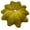Yellow,17.7x17.7 Inch, variant on Flower Pillow,Velvet Flower Shaped Decorative Throw Pillows,Washable Velvet Soft Round Floral Cushion,Pleated Tufted Velvet Pad for Sofa,Comfortable Floor Pillow for Ornate,Bed,Floor,Couch