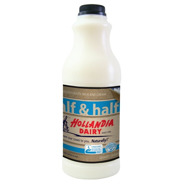 Hollandia Dairy Half Half 32 Oz Walmart Com Walmart Com