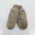 thumbnail image 2 of AWZXDE Winter Gloves Womens Winter Warm Gloves Lanyard Finger Hugging Thermal Wrap Finger For, 2 of 3