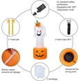 thumbnail image 4 of Halloween Inflatable Decorations - 6FT Ghost with Pumpkin for Halloween Decorations Outdoor Inflatables Toys - Halloween Party Decorations with Color LED Light,in for Holiday/Party/Yard/Garden, 4 of 7