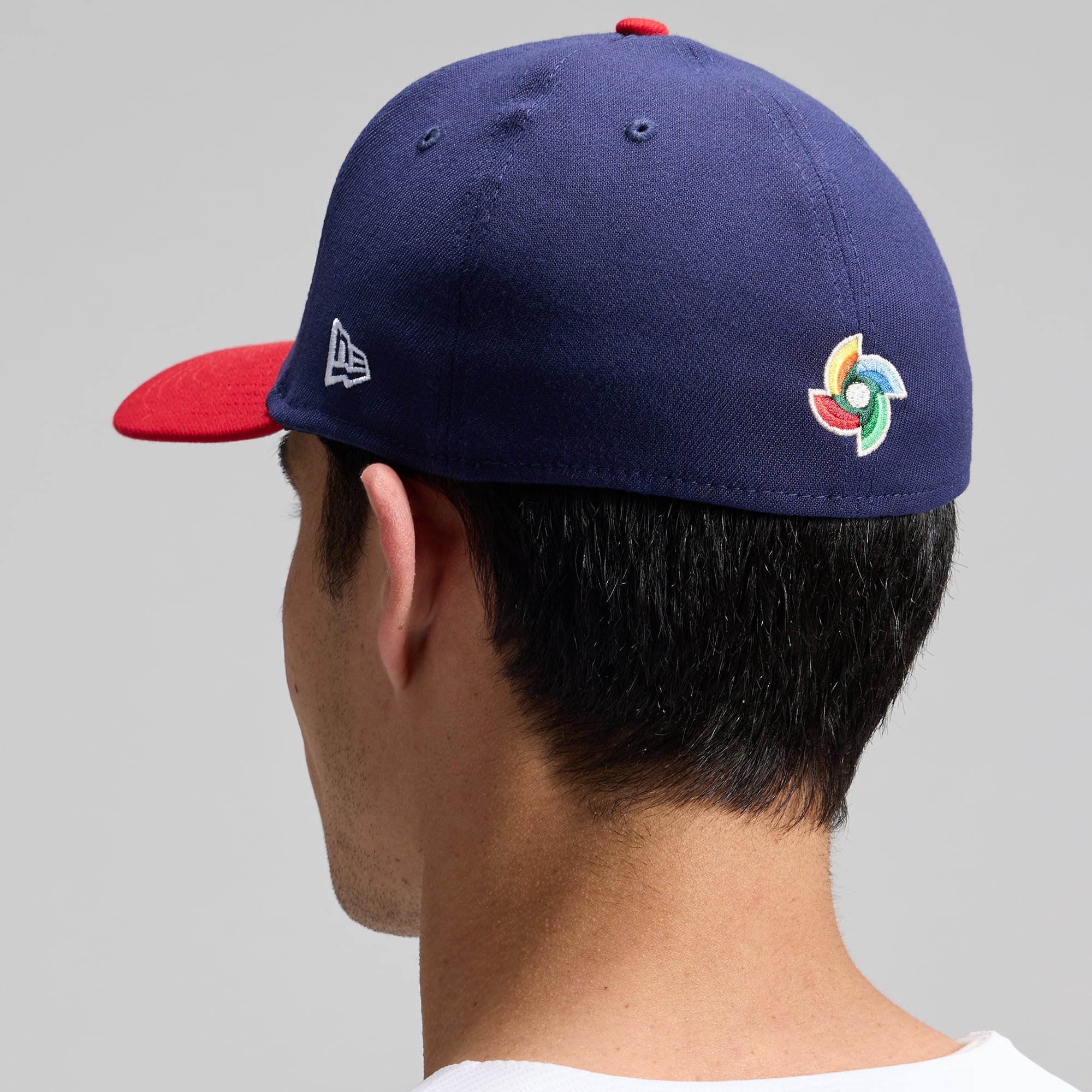 Men's New Era  Navy/Red USA Baseball 2026 World Baseball Classic 59FIFTY Fitted Hat