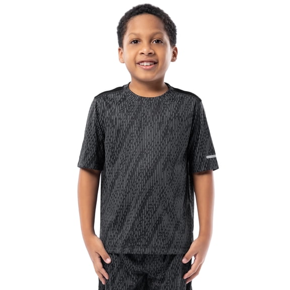 Athletic Works Boy's Short Sleeve Core Tee, Sizes 4-18 & Husky