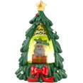thumbnail image 1 of Figura de resina, adornos navideños de resina para escritorio Miniaturas de resina para escritorio de Papá Noel, 1 of 5