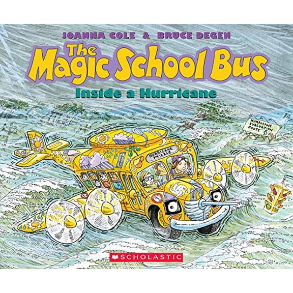 Pre-Owned The Magic School Bus Inside a Hurricane (Paperback) 0590446878 9780590446877