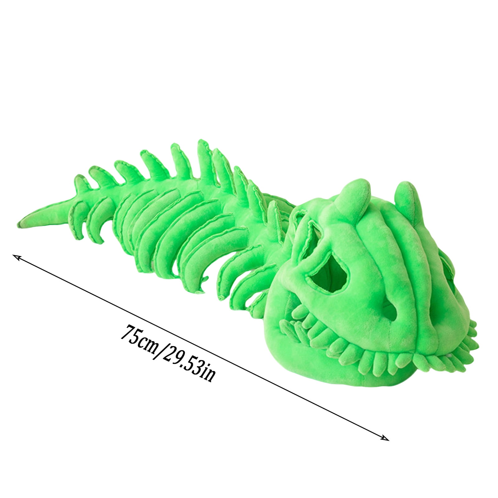 Dinosaur Skeleton Wearable Plush Costumes Headgear, Stuffed Animals Plush Toys, Plush Pillow Toys, Cute Plush Dolls, Christmas Gifts
